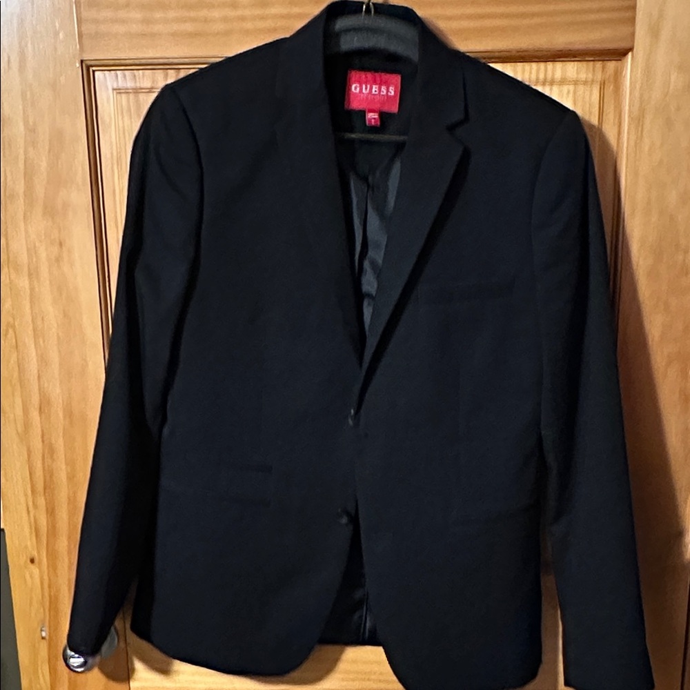 GUESS Men's Dark Blazer